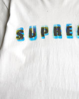 Stencil Tee シュプリーム ロゴ Tシャツ ホワイト