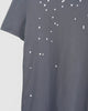 メゾン マルジェラ トロンプルイユ プリント Vネック Tシャツ グレー系 メンズ