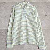 Logo Embroidery Half-zip Long Sleeve Top｜DEAD STOCK