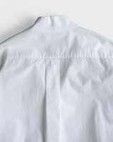 ジルサンダー スタンドカラー オープンカラー 長袖シャツ ホワイト サイズ32 レディース - NEWSED