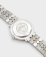 エルメス キャプテンニモ 327293 SS×GP QZ 白文字盤 シルバー ゴールド レディース - NEWSED