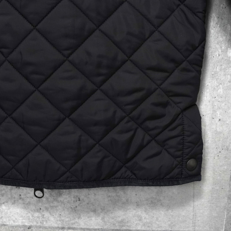 ラルフローレン ハイネック キルティングジャケット ブラック