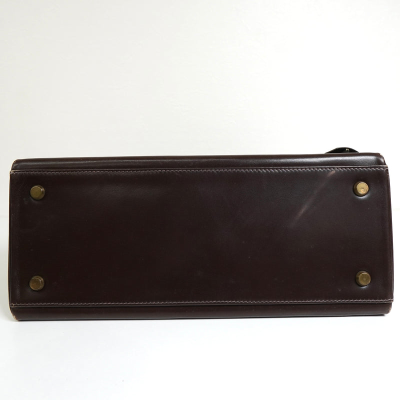 エルメス ケリー28 1964年製 ゴールド金具 ハンドバッグ T刻 ブランド