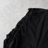 コムデギャルソン 1990年製 変形 ジッパー ベスト レディース ブラック