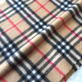 80's〜90's｜Nova Check Cashmere Muffler｜Made in England