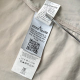 ストーンアイランド コンパスバッジ ステンカラーコート ベージュ メンズ