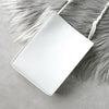 Jil Sander Tangle 白色小号皮革单肩包