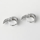 トムウッド Ice Huggies Pave フープ ピアス シルバー 925 未使用品