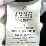 メゾンマルジェラ10 PANTS 5 POCKETS インビテーション ジーンズ デニムパンツ ブラック 30 メンズ