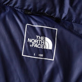 ザ ノースフェイス ヌプシ ロゴ ダウンジャケット ネイビー