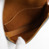 セリーヌ ミニ ブザス トリオンフ PVC / レザー ショルダーバッグ ブラック / ブラウン