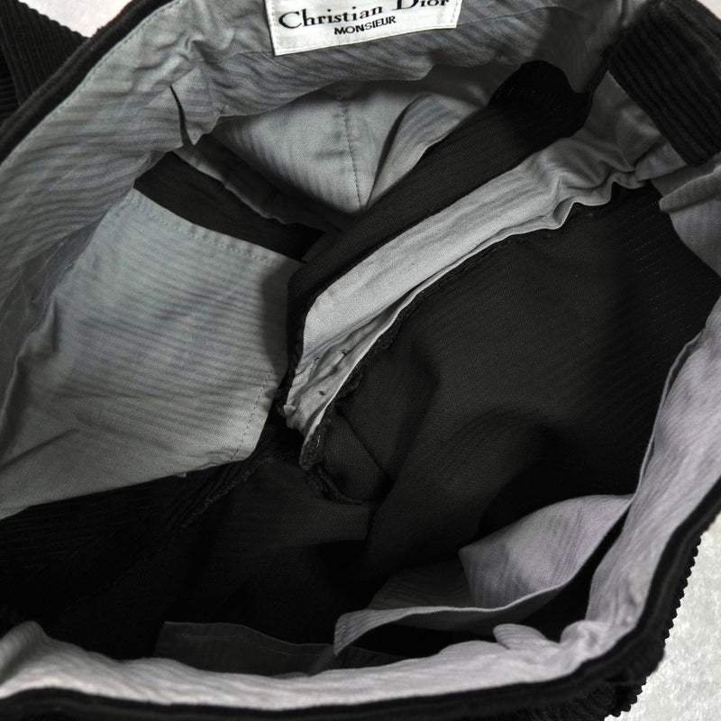 クリスチャン ディオール ヴィンテージ コーデュロイ スラックス ブラック