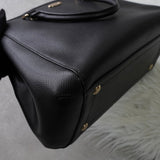 コーチ ロゴプレート ハンドバッグ ブラック 34835 - NEWSED