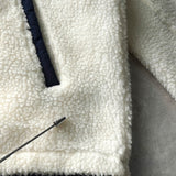 ザ ノースフェイス RIMO Fleece Anorak Hood Jacket ロゴ ハーフジップ ボア フリースジャケット ホワイト