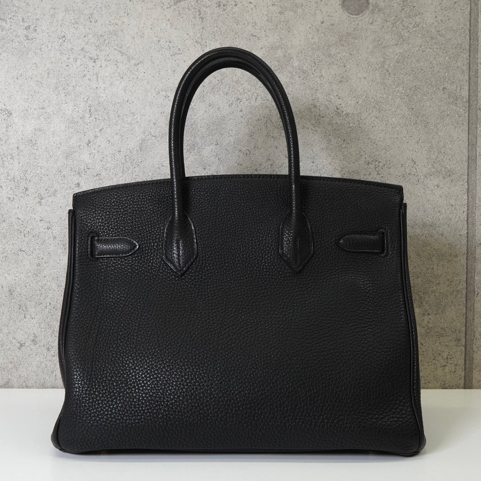 エルメス バーキン35 アルデンヌ ブラック ゴールド金具 ○W刻 