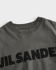 ジルサンダー ロゴ Tシャツ カーキ M レディース