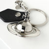 ヴィヴィアン ウエストウッド ラージ オーブ レザー シルバー チャーム キーホルダー