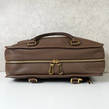 ロエベ アマソナ36 アナグラム ナッパレザー ハンドバッグ ブラウン - NEWSED