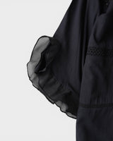 イザベル マラン エトワール メッシュ コンビ ブラウス ブラック 36 レディース - NEWSED