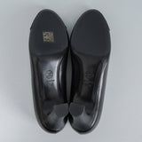 シャネル ココマーク刺繍 バイカラートゥ ハイヒールパンプス 37 1/2C / 24.0cm - 24.5cm - NEWSED