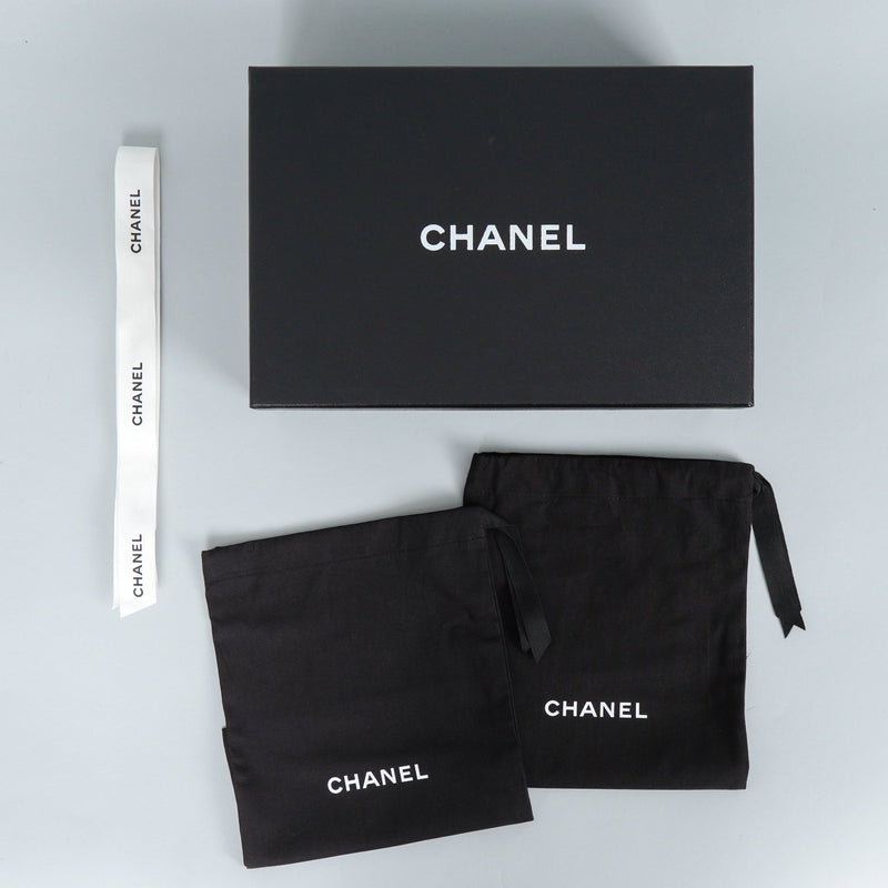 シャネル ココマーク刺繍 バイカラートゥ ハイヒールパンプス 37 1/2C / 24.0cm - 24.5cm - NEWSED