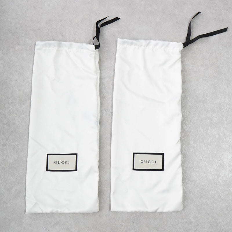 グッチ プリンスタウン ホースビット スター ファー レザー ミュール ブラック 箱付き 37サイズ - NEWSED