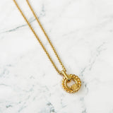 Triomphe GP Gold Necklace