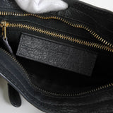 バレンシアガ ジャイアンドミニシティ レザー 2way ハンドバッグ ショルダーバッグ ブラック / グレー