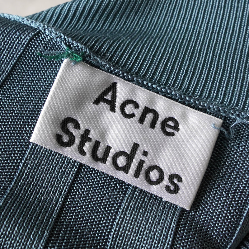 Acne Studios 女款蓝色罗纹高领衫