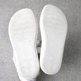 エムエムシックス メゾン マルジェラ プラットフォーム サンダル ホワイト サイズ38 / 約24.0cm - NEWSED