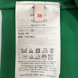 ヴァレンチノ スキッパー 長袖シャツ グリーン 38 レディース - NEWSED
