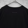 エムエムシックス メゾン マルジェラ ナンバーロゴ Tシャツ ブラック