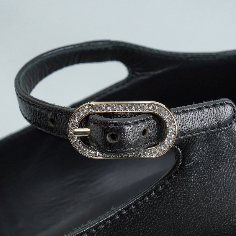 シャネル メリージェーン ココマーク プラットフォームパンプス ブラック 38C / 24.0cm〜24.5cm - NEWSED