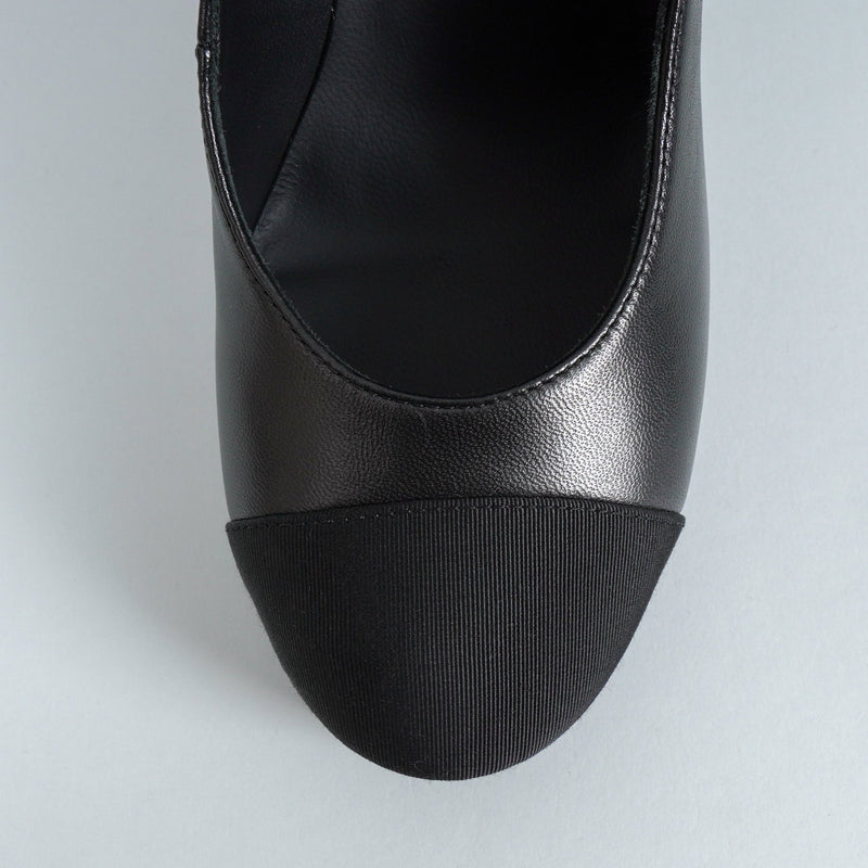 シャネル メリージェーン ココマーク プラットフォームパンプス ブラック 38C / 24.0cm〜24.5cm - NEWSED