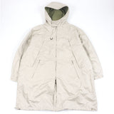 ダイワピア39 TECH MIL REVERSIBLE OVERCOAT リバーシブル フーデッド コート サンド L メンズ 未使用品 - NEWSED
