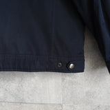 ポロ ラルフローレン ポニーロゴ フリース裏地 中綿 ブルゾン ネイビー