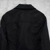 トリコ コムデギャルソン 2002年製 光沢 トラッカージャケット ブラック
