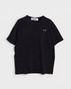 プレイ コム デ ギャルソン ハートロゴ Tシャツ ブラック