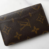 ルイヴィトン モノグラム ポルトカルトヴィジット カードケース ブラウン