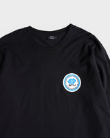 International L/S Tee ステューシー 長袖Tシャツ ロンT ブラック L メンズ