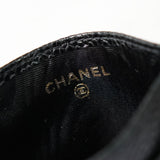 シャネル ココマーク キャビアスキン カードケース ブラック