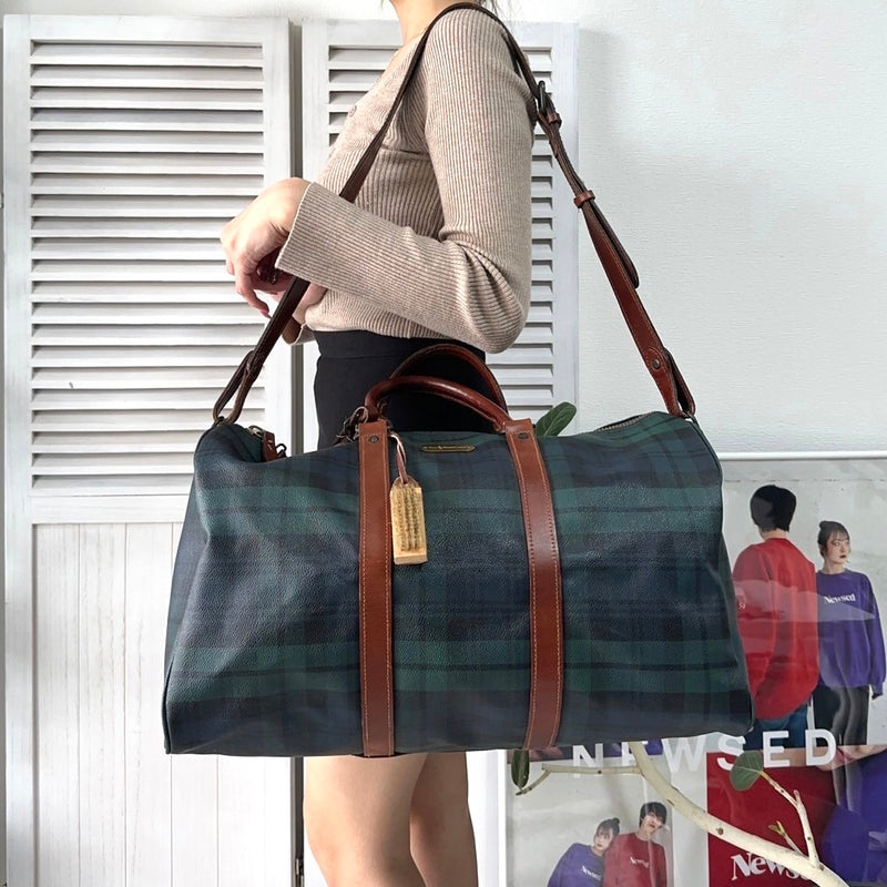 Check Boston Bag - NEWSED