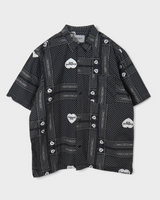 カーハート WIP S/S HEART BANDANA SHIRT 半袖シャツ ブラック L メンズ