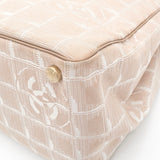 シャネル ニュートラベルラインPM トートバッグ ベージュ 7桁9番台 レディース