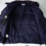 ストーン アイランド ショート丈 ダウンジャケット ネイビー