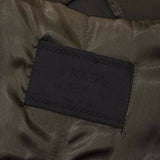 プラダ ナイロン トレンチコート ブラウン