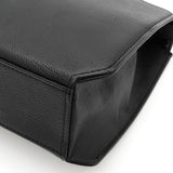 イヴ サンローラン YSLロゴ レザー ショルダーバッグ ブラック