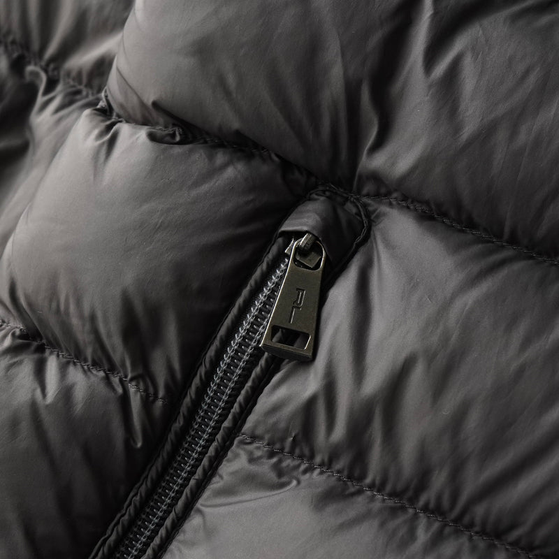 ポロ ラルフローレン ポニーロゴ ダウンジャケット グレー