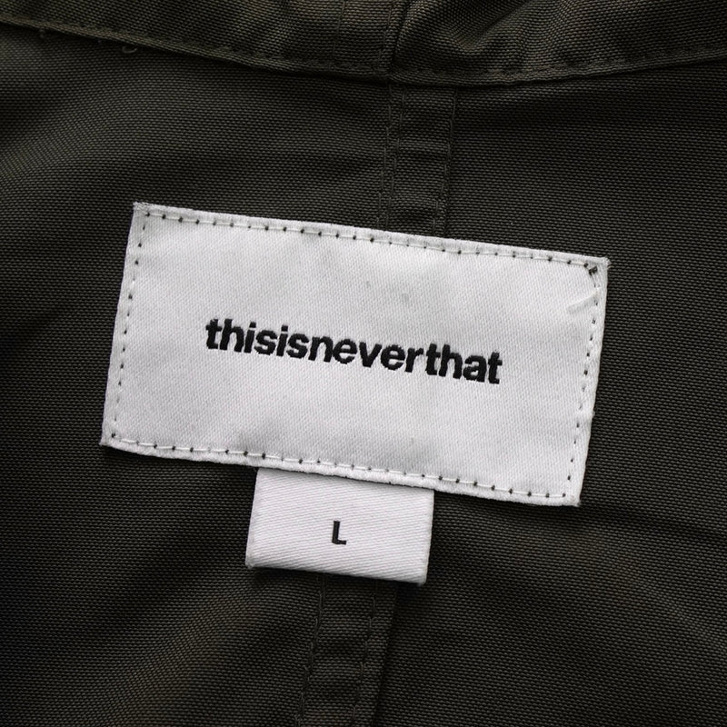 ディスイズネバーザット Ml-Logo M51 Parka ロゴ モッズコート カーキ