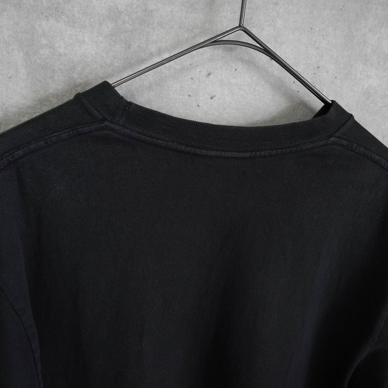 ア ベイシング エイプ ベイビーマイロ プリント Tシャツ ブラック